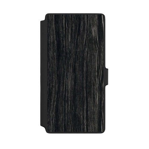 Samsung Galaxy S22 Ultra NIVOflip Dunkle Holzstruktur