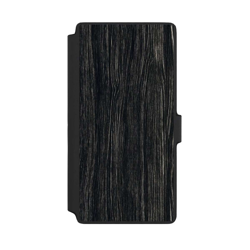 Galaxy S22 Ultra NIVOflip Dunkle Holzstruktur