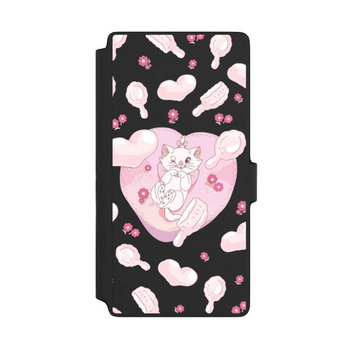 Samsung Galaxy S22 Ultra NIVOflip Aristocats Marie Herzen Pink Transparent