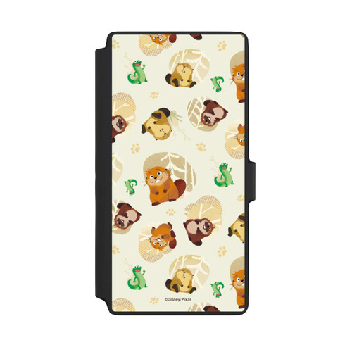 Samsung Galaxy S22 Ultra NIVOflip Hoppers Muster Gelb