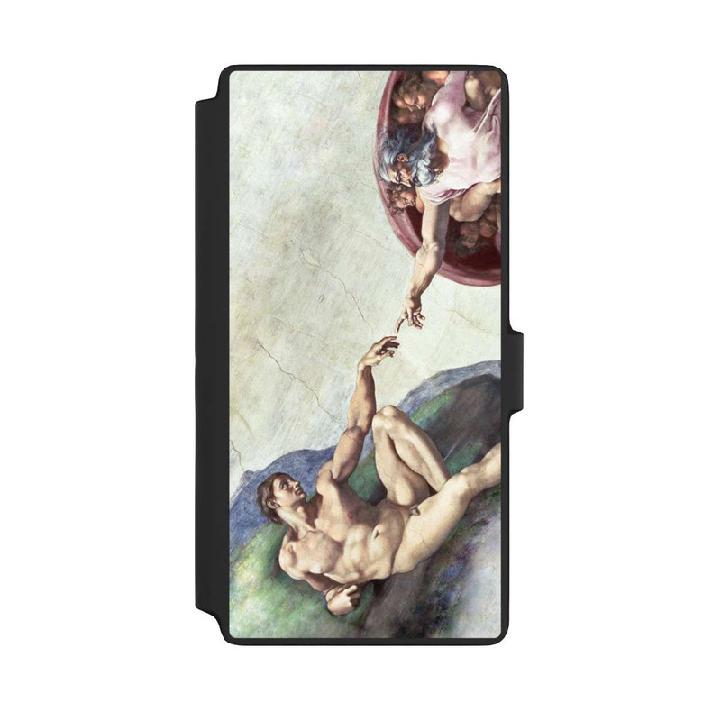 Galaxy S22 Ultra NIVOflip Michelangelo Buonarroti Création d'Adam