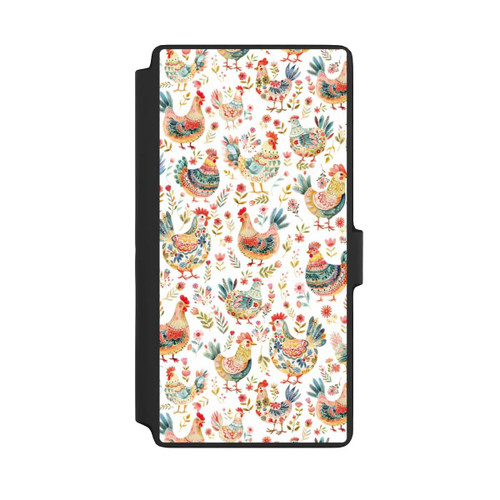Samsung Galaxy S22 Ultra NIVOflip Folklore Huhn mit KI