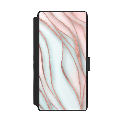 Samsung Galaxy S22 Ultra NIVOflip Soft Waves Gold Rose Gold