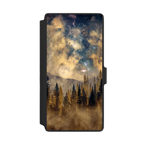 Samsung Galaxy S22 Ultra NIVOflip Sternennachthimmel über Wald mit KI