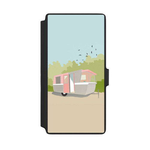 Samsung Galaxy S22 Ultra NIVOflip Retro Glamping by Roberta Murray