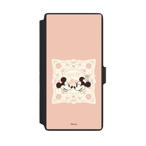 Samsung Galaxy S22 Ultra NIVOflip Minnie and Mickey Forever pink