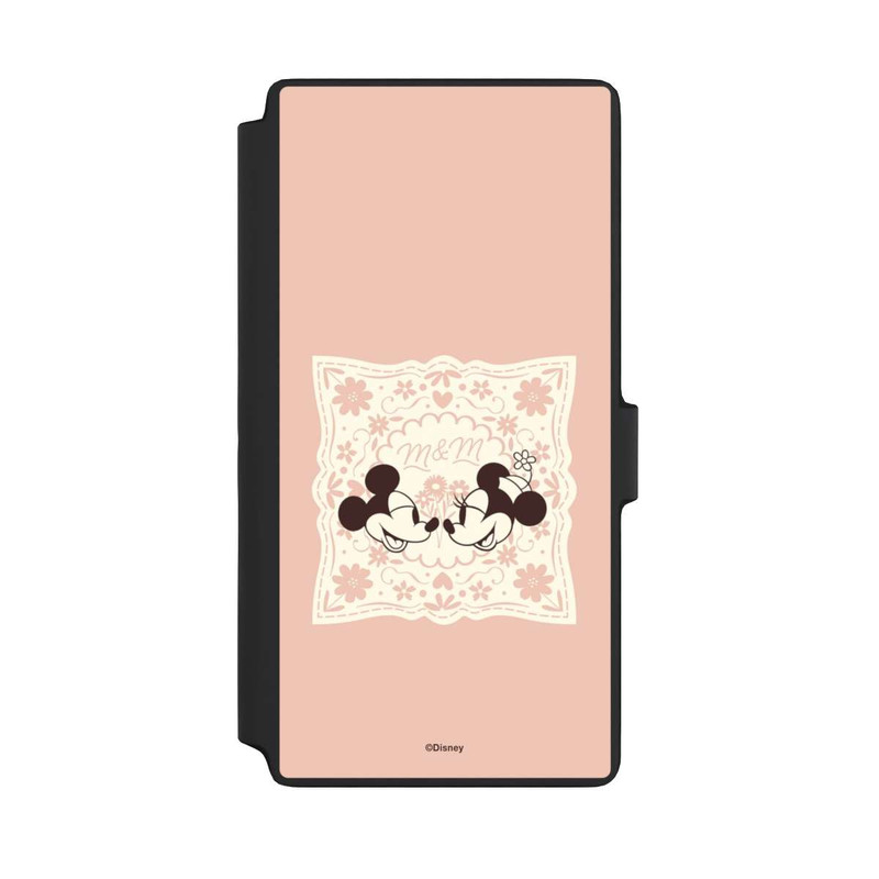 Galaxy S22 Ultra NIVOflip Minnie and Mickey Forever pink