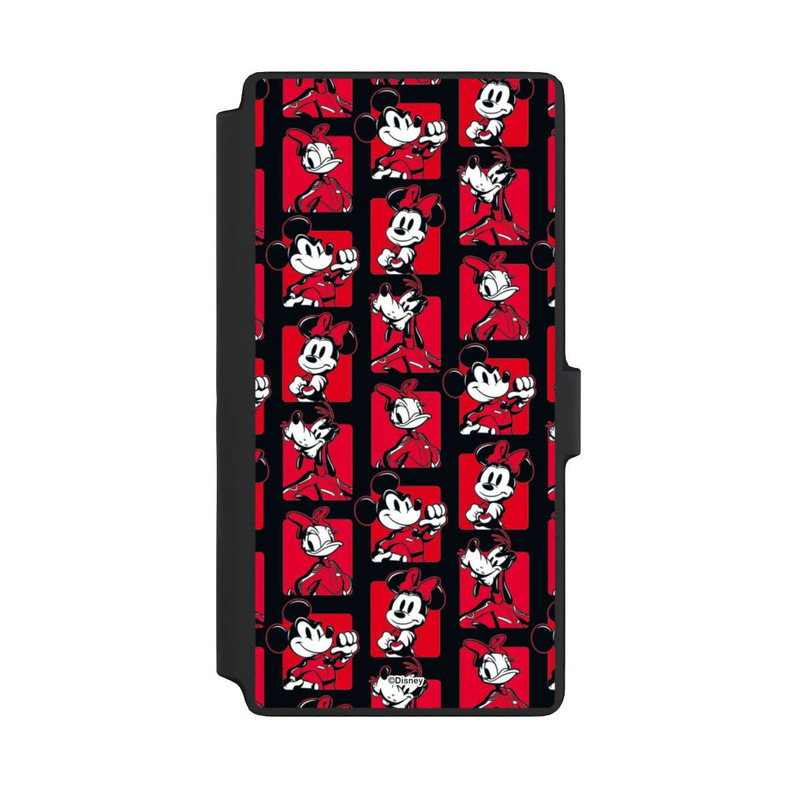 Galaxy S22 Ultra NIVOflip Mickey Mouse Racing Pattern Red