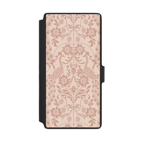 Samsung Galaxy S22 Ultra NIVOflip Vintage Peacock Garden Arts and Crafts Floral