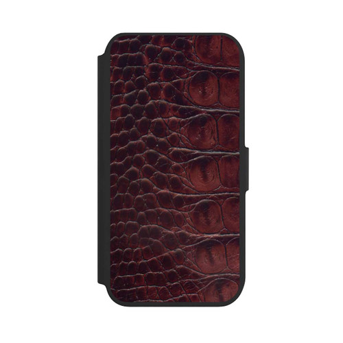 Apple iPhone SE (2022) NIVOflip Cuir de Crocodile