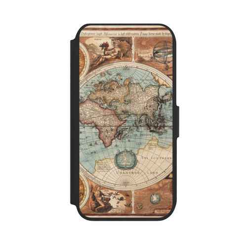 Apple iPhone SE (2022) NIVOflip Vintage Weltkarte