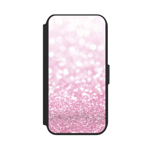 Apple iPhone SE (2022) NIVOflip Pluie de paillettes roses look