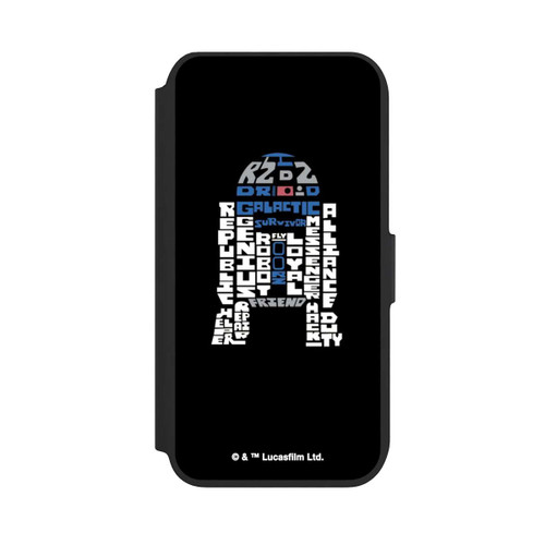 Apple iPhone SE (2022) NIVOflip R2-D2 Typo Grafisch