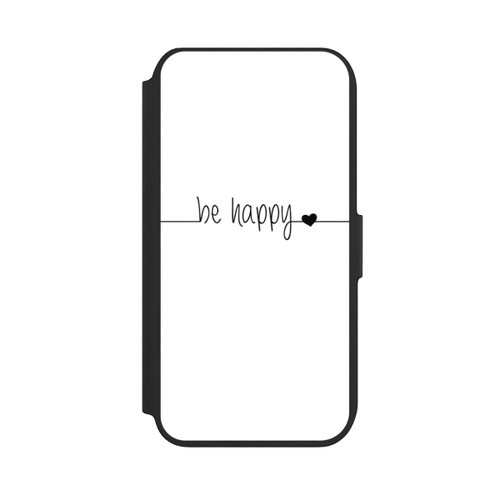 Apple iPhone SE (2022) NIVOflip Be Happy White Background
