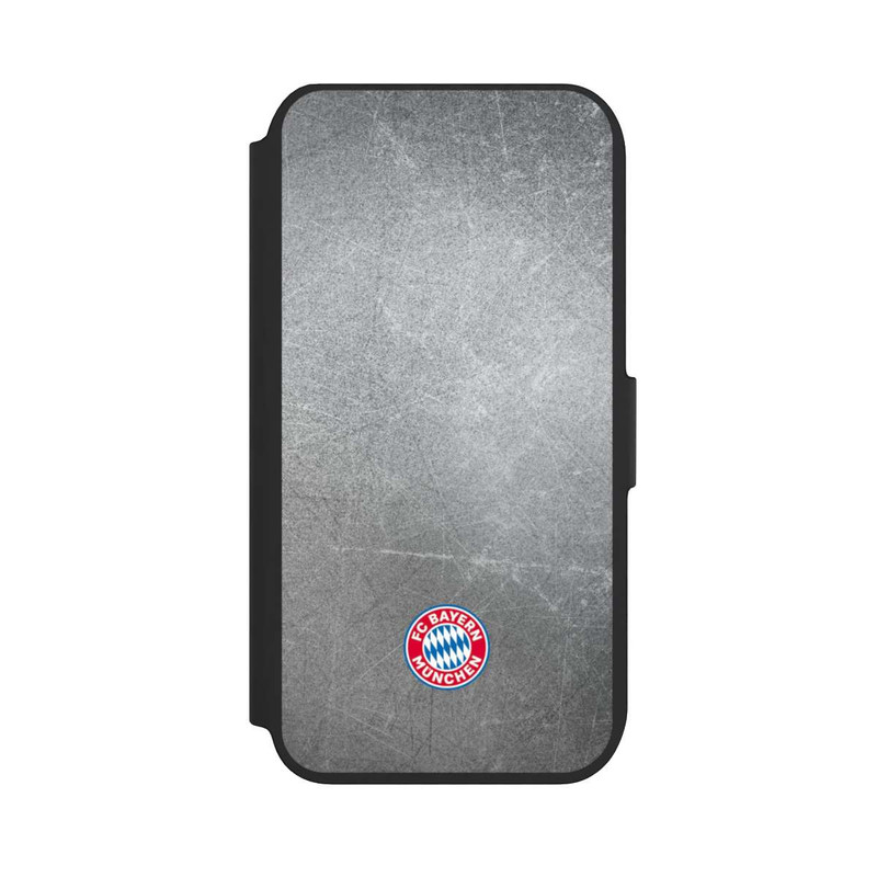 iPhone SE 2022 NIVOflip Classic FCB Logo - colorful on metal look