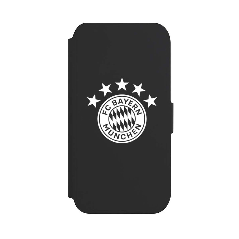 iPhone SE 2022 NIVOflip FCB Logo plain with stars - transparent