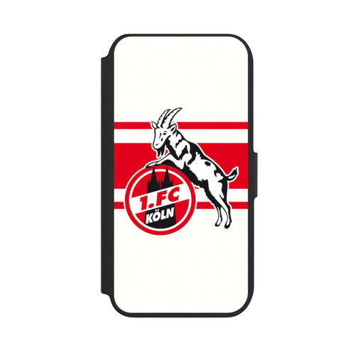 Apple iPhone SE (2022) NIVOflip White Red Stripes 1.FC