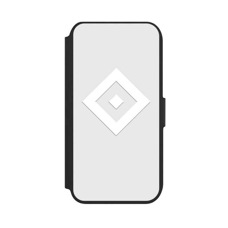 iPhone SE 2022 NIVOflip Rauten Logo auf HSV Grau