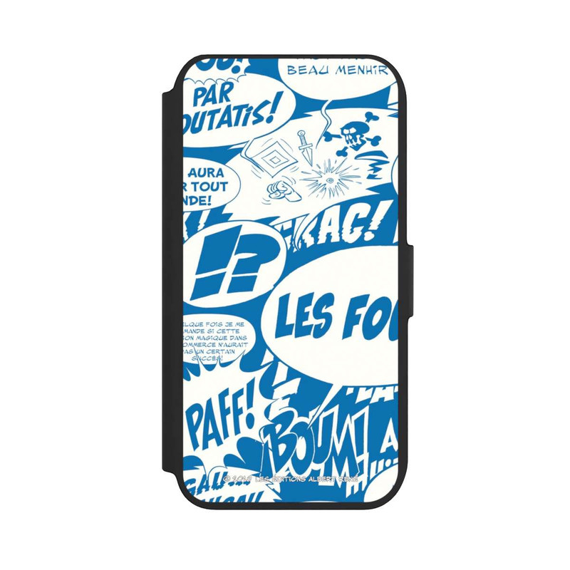 iPhone SE 2022 NIVOflip Bulles BD Astérix Bleu