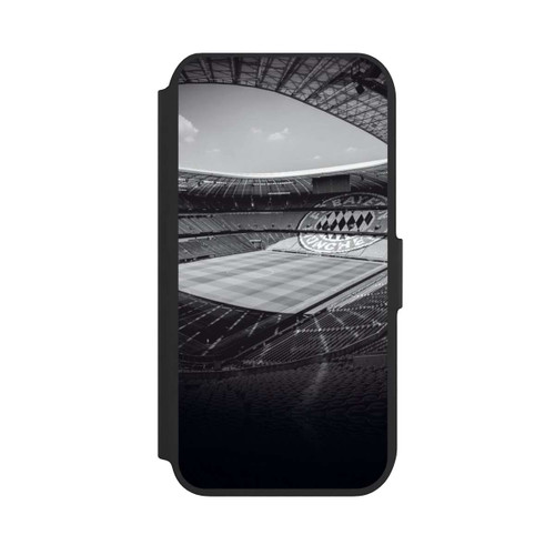 Apple iPhone SE (2022) NIVOflip Stadion FC Bayern - Black White