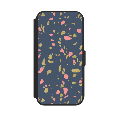 Apple iPhone SE (2022) NIVOflip Terazzo Gold-Optik