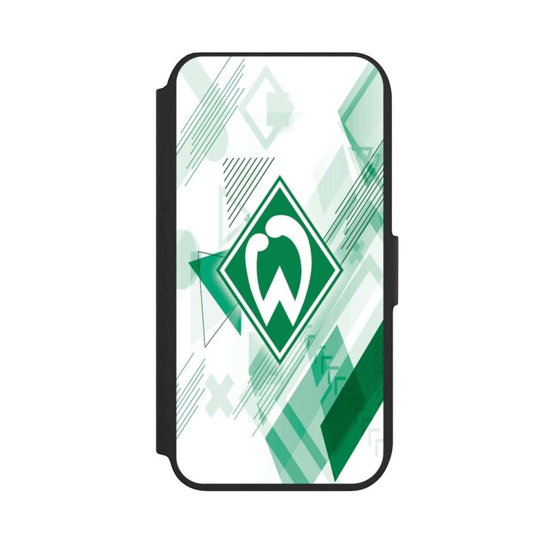 iPhone SE 2022 NIVOflip Weiße Grafikelemente - Werder Bremen