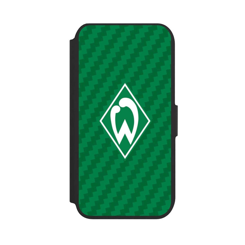 iPhone SE 2022 NIVOflip Carbonlook - Werder Bremen