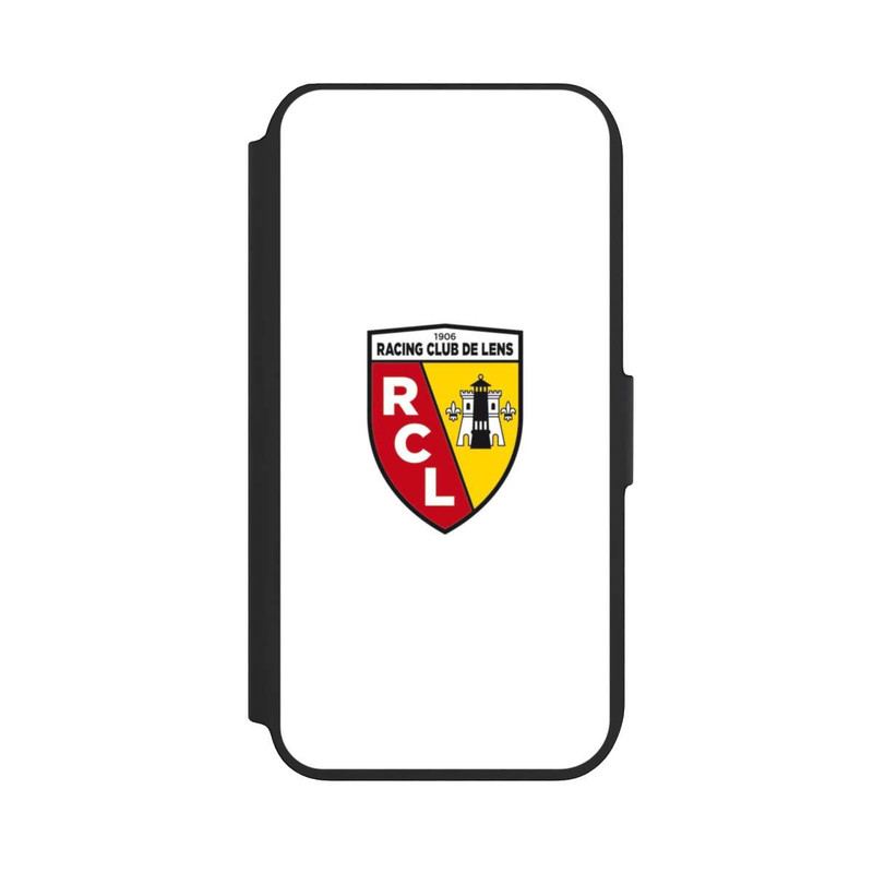 iPhone SE 2022 NIVOflip Logo RC Lens / Blanc
