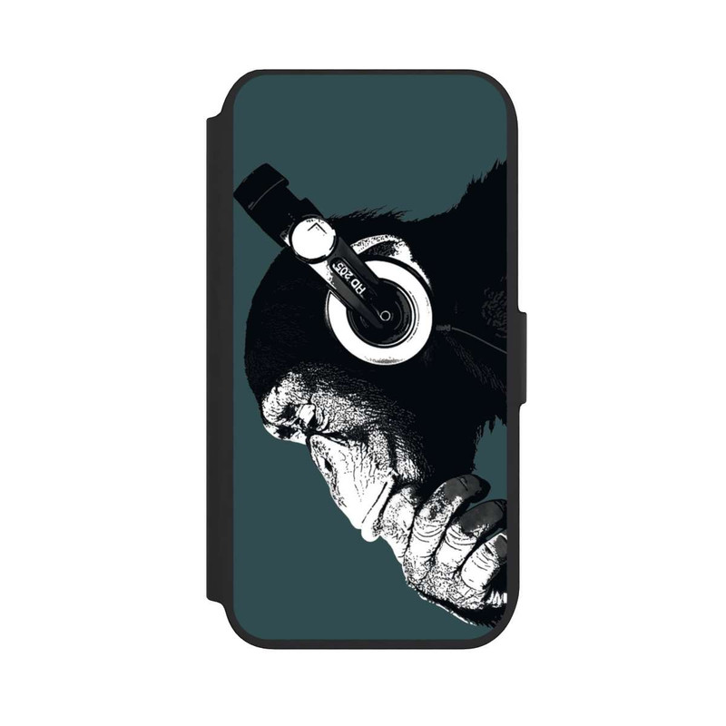 iPhone SE 2022 NIVOflip Denkender Affe Blau