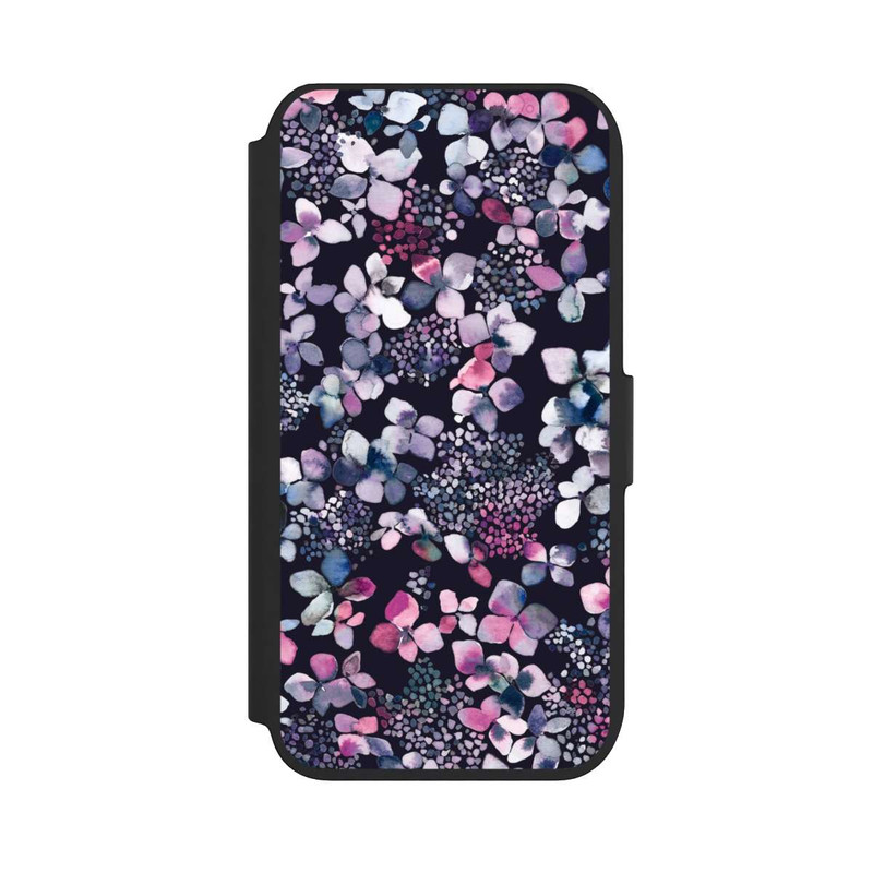 iPhone SE 2022 NIVOflip Hortensia foncé