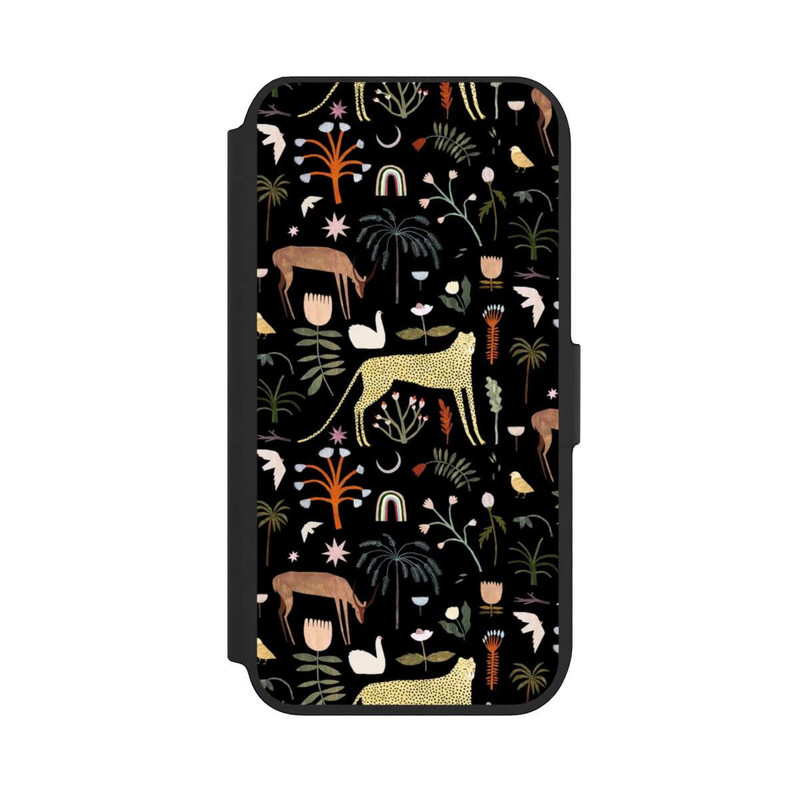 iPhone SE 2022 NIVOflip Wild garden letters by Léa Le Pivert