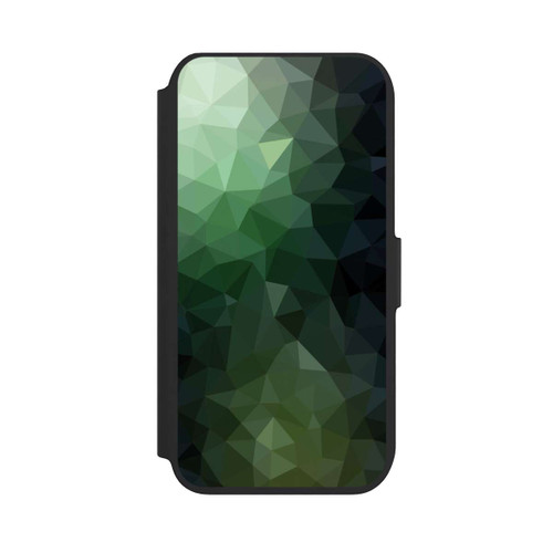 Apple iPhone SE (2022) NIVOflip Polygonal Mosaic Green