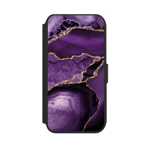 Apple iPhone SE (2022) NIVOflip Marbre Violet Paysage
