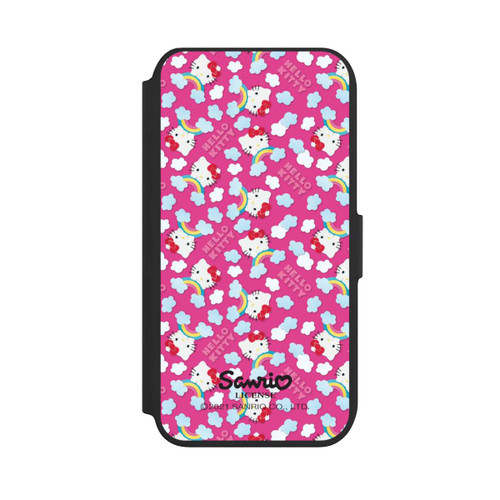 Apple iPhone SE (2022) NIVOflip Hello Kitty Regenbogenmuster
