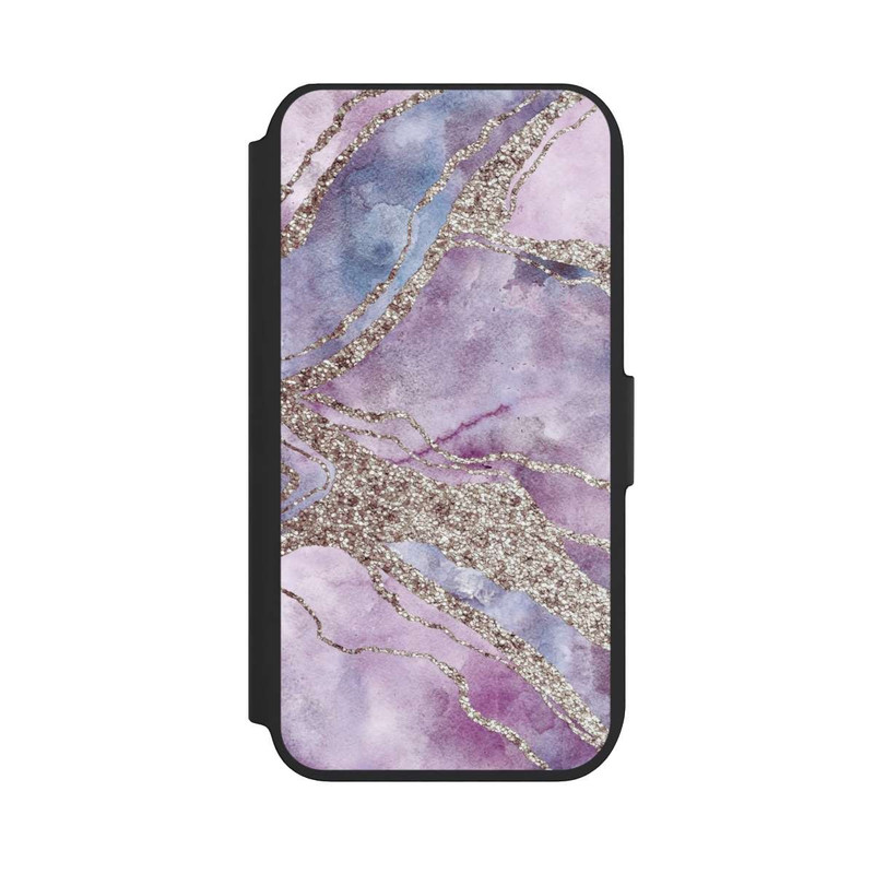 iPhone SE 2022 NIVOflip Pierre précieuse Violet pastel