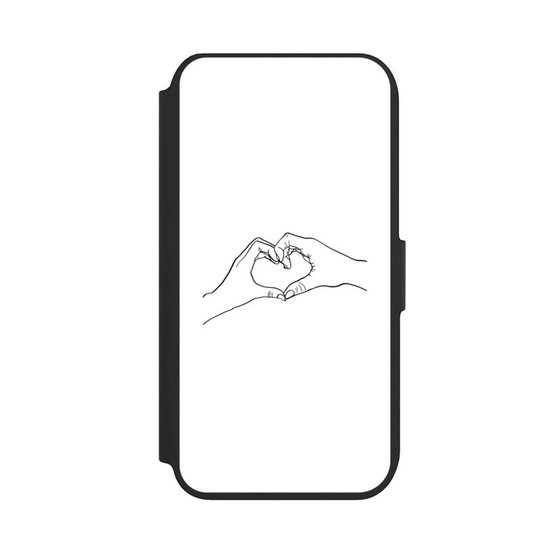 iPhone SE 2022 NIVOflip Love Hands Line Art
