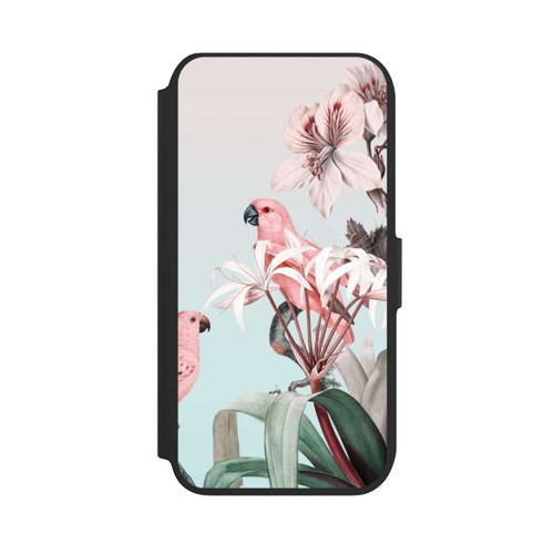 Apple iPhone SE (2022) NIVOflip paradiesische Papageien Pastell