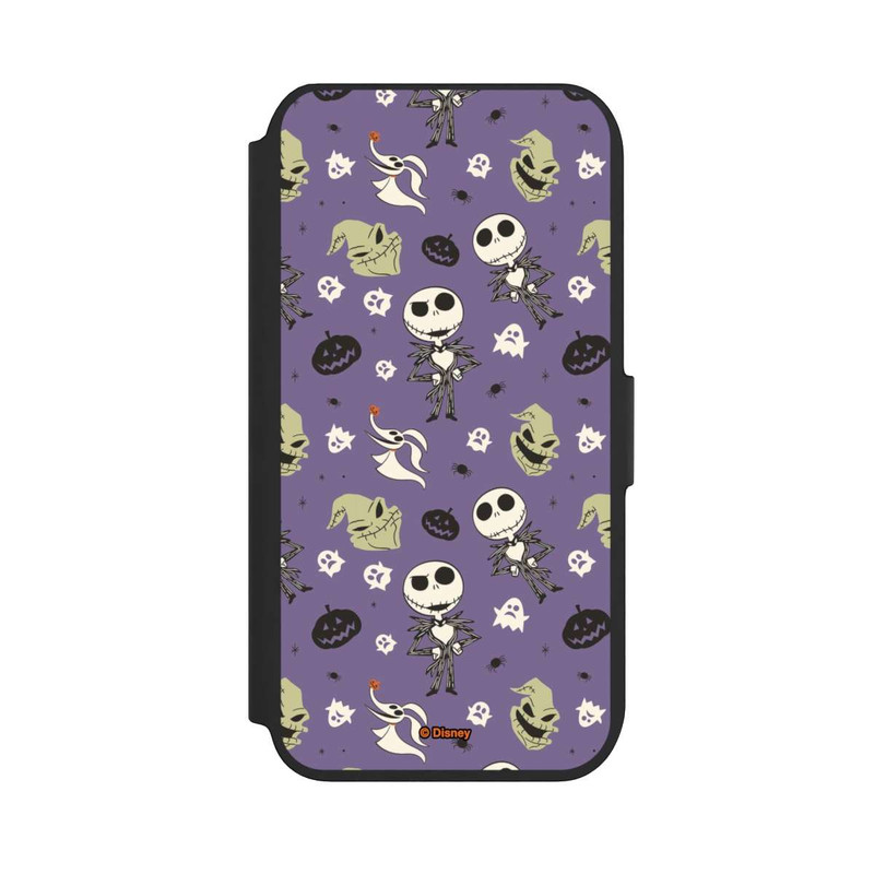 iPhone SE 2022 NIVOflip Jack Purple Pattern Tim Burtons Nightmare before Christmas