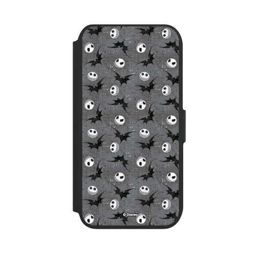 Apple iPhone SE (2022) NIVOflip Jack Grey Pattern Tim Burtons Nightmare before Christmas