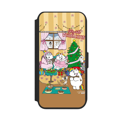 Apple iPhone SE (2022) NIVOflip Glitzertolle Weihnachten