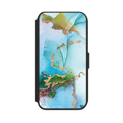 Apple iPhone SE (2022) NIVOflip Colourful Marble Glitterlook