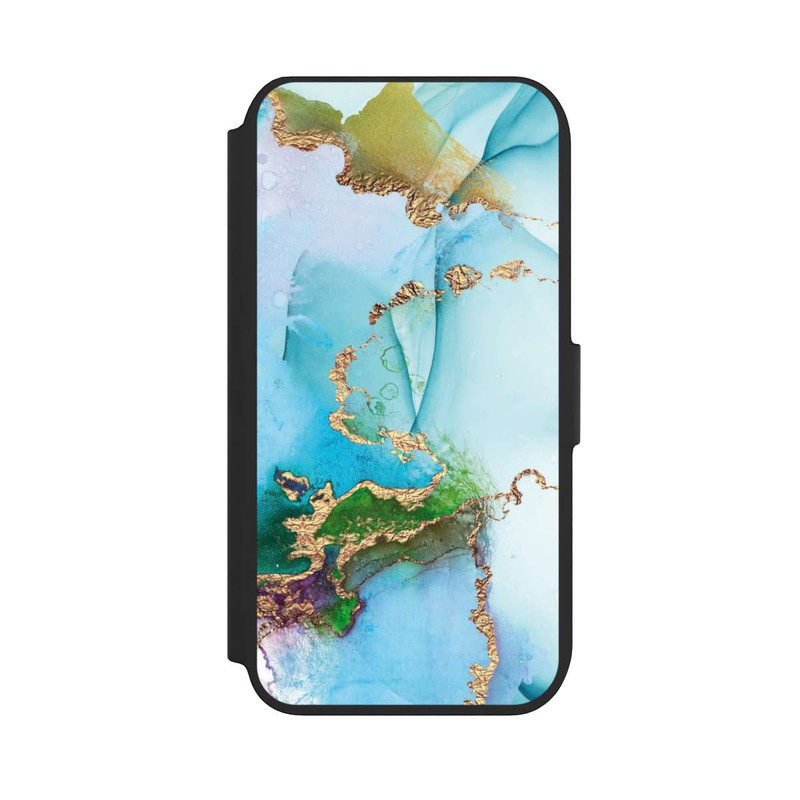 iPhone SE 2022 NIVOflip Colourful Marble Glitterlook