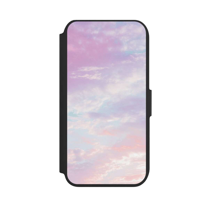 iPhone SE 2022 NIVOflip Zuckerwatte lila Wolken