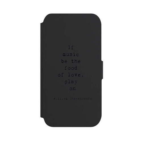 Apple iPhone SE (2022) NIVOflip Shakespeare Music Food Transparent