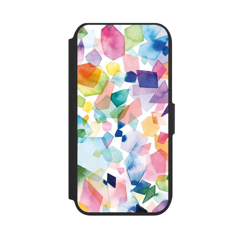 iPhone SE 2022 NIVOflip Colorful Watercolor Gems Diamonds