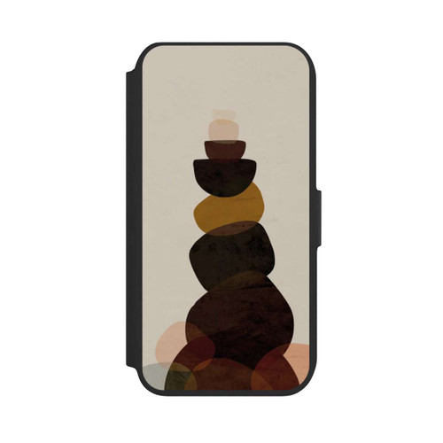 Apple iPhone SE (2022) NIVOflip Stones No 5 Brown