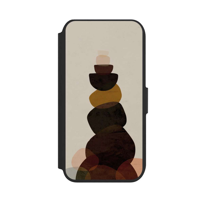 iPhone SE 2022 NIVOflip Stones No 5 Brown