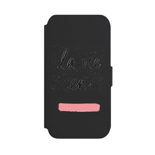 Apple iPhone SE (2022) NIVOflip La vie en Rosa Transparent