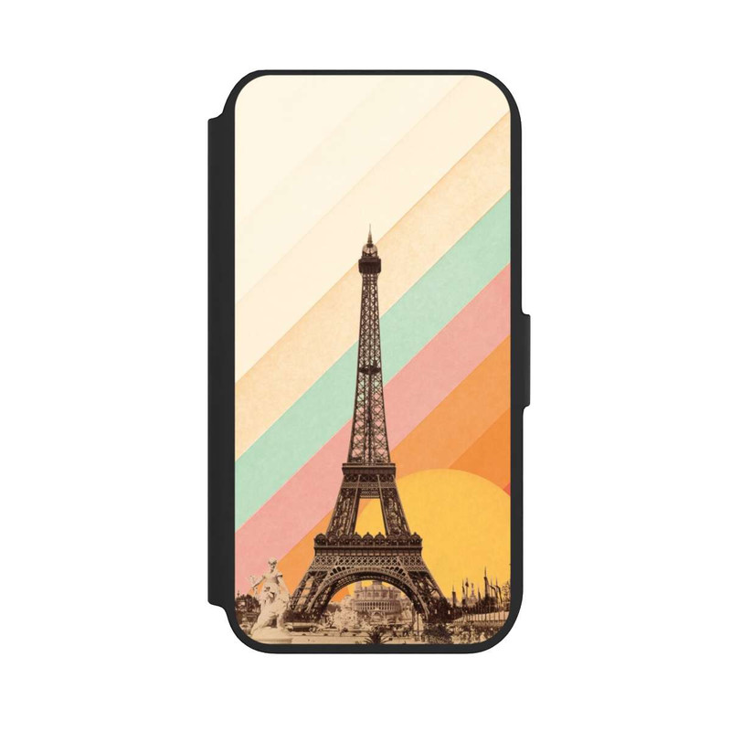 iPhone SE 2022 NIVOflip Eiffel Tower Rainbow