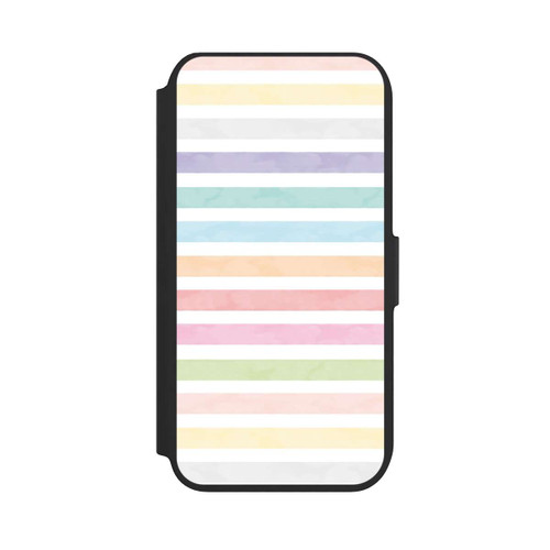 Apple iPhone SE (2022) NIVOflip Regenbogenfarbene Streifen